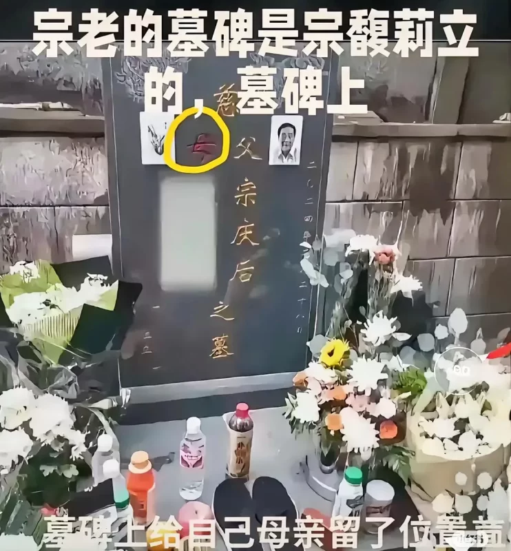 观察宗庆后墓碑的图片，我领悟到了某些事，但也产生了两个疑惑。-般若资源分享网